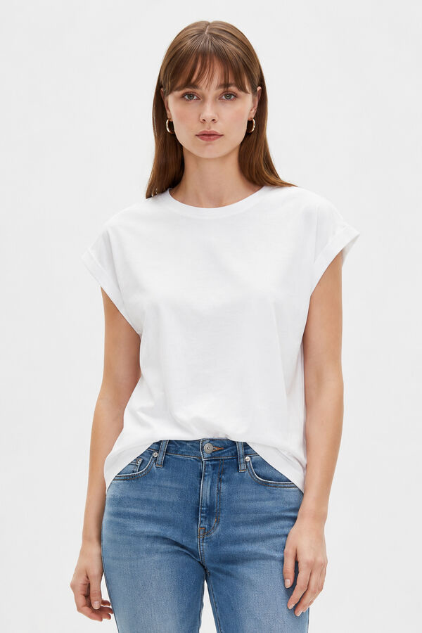 REMERA ALISMO 70607 MARFIL  / OFF WHITE image number null