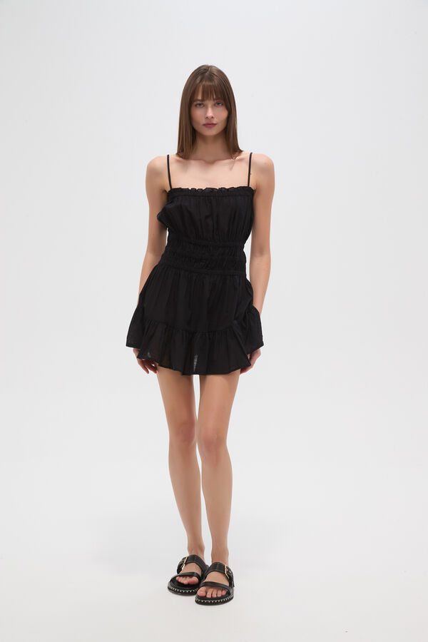 VESTIDO PASTEN NEGRO image number null
