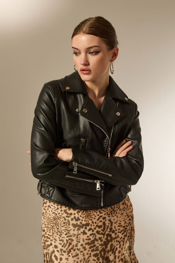 CAMPERA LARISSA 70607 NEGRO image number null