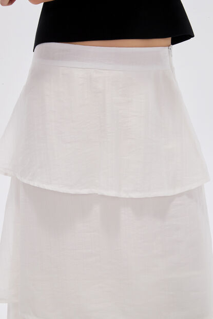FALDA PEXLON 70809 MARFIL  / OFF WHITE image number null
