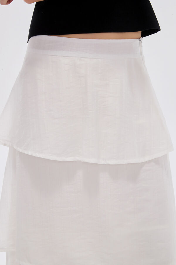 FALDA PEXLON 70809 MARFIL  / OFF WHITE image number null