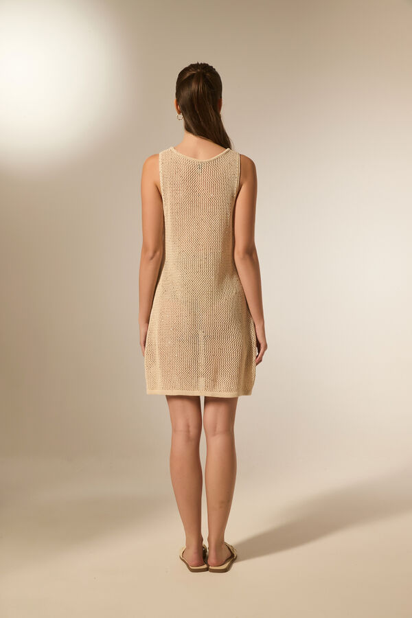 VESTIDO RASTERI DORADO image number null