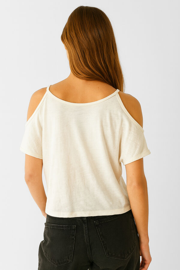 REMERA ARGOSA MARFIL  / OFF WHITE image number null