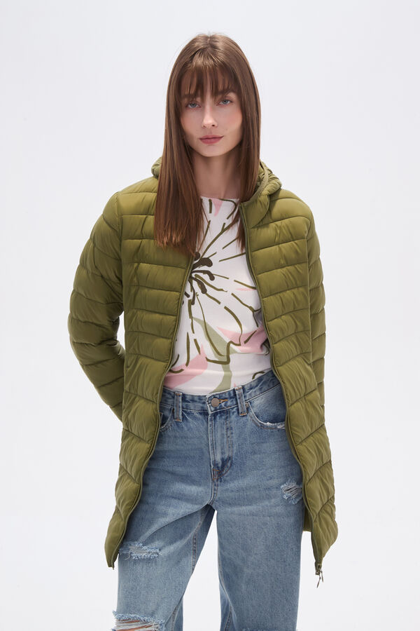 CAMPERA REAL VERDE OLIVA image number null