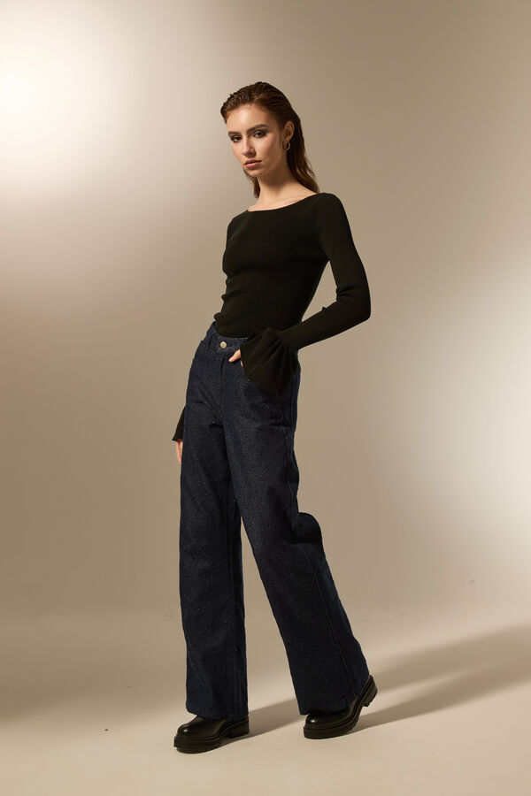 PANTALON QUARTIN AZUL INDIGO image number null