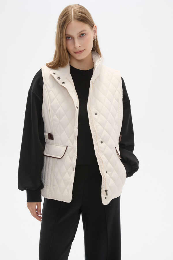 CHALECO CLAUNET CRUDO / NATURAL image number null