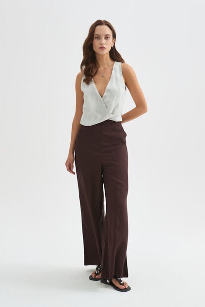 CHALECO QENOR 70809 MARFIL  / OFF WHITE image number null