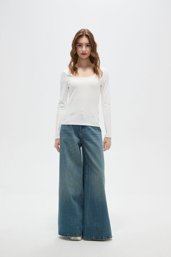 TOPS JALOMA MARFIL  / OFF WHITE image number null