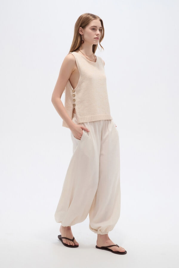 MUSCULOSA METRICAL 70809 CRUDO / NATURAL image number null