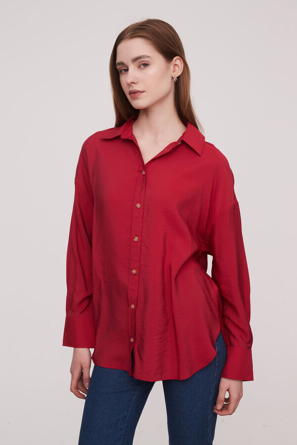 CAMISA MIRTAN CEREZA image number null