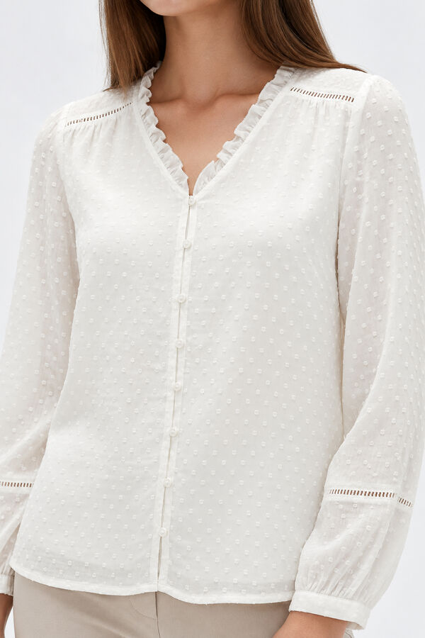 BLUSA TULVI 70607 BLANCO image number null