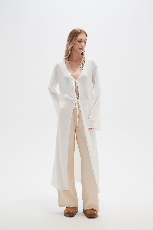 SACO AWIEKA MARFIL  / OFF WHITE image number null