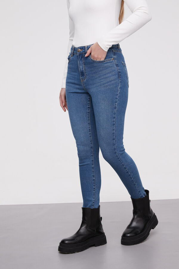PANTALON SOSTO AZUL MEDIO image number null