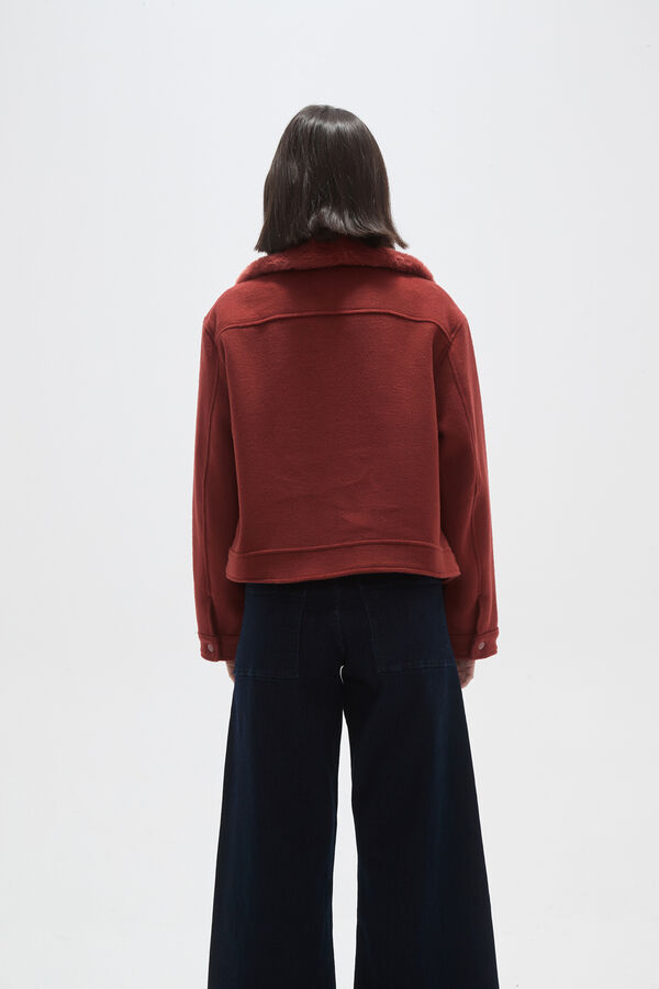 CHAQUETA KORYN LADRILLO image number null
