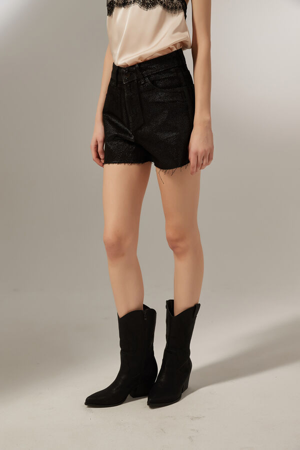 SHORT SPARKLY NEGRO image number null