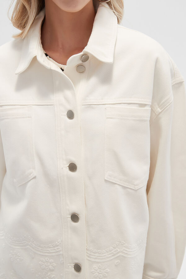 CAMPERA BIMES MARFIL  / OFF WHITE image number null