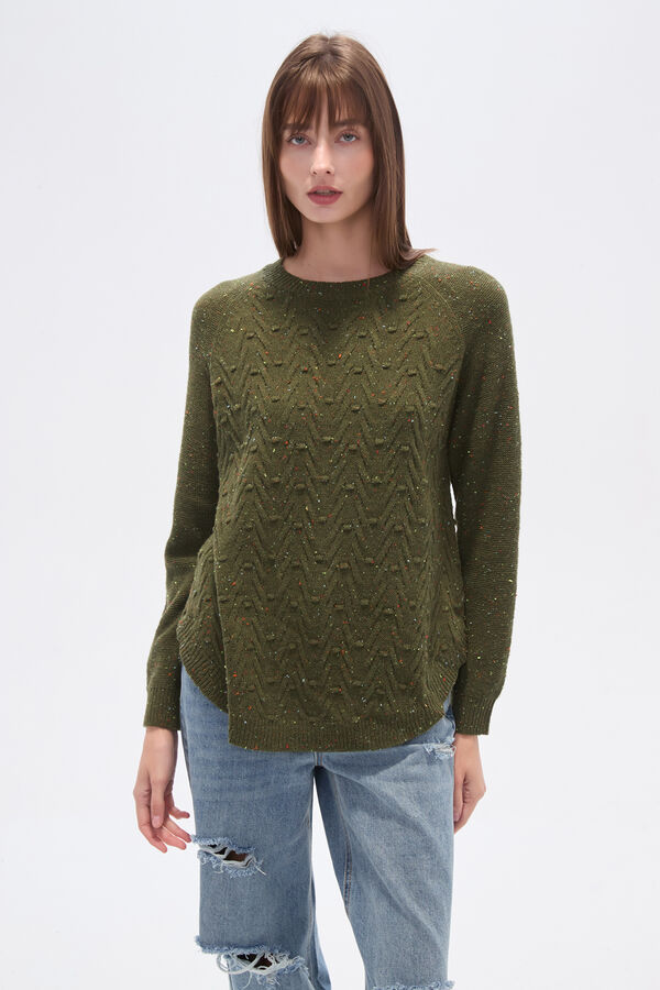 SWEATER PIER VERDE OLIVA image number null