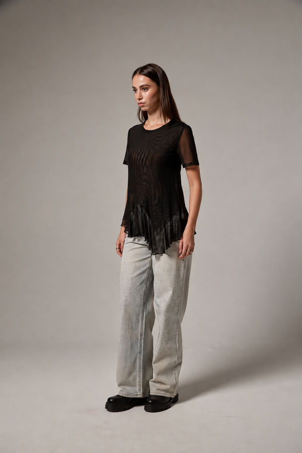 REMERA PORTIA 70809 NEGRO image number null