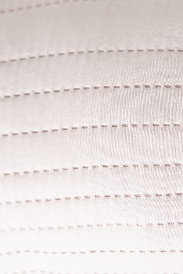 Cubrecama 2 Plazas Queen Microfibra WASHED BLANCO image number null