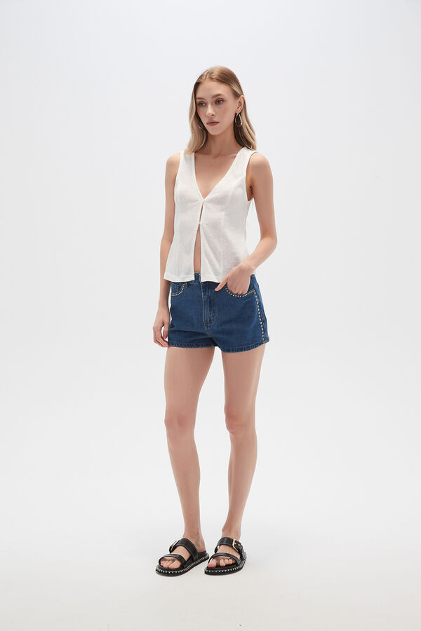 SHORT SHERIDAN AZUL image number null