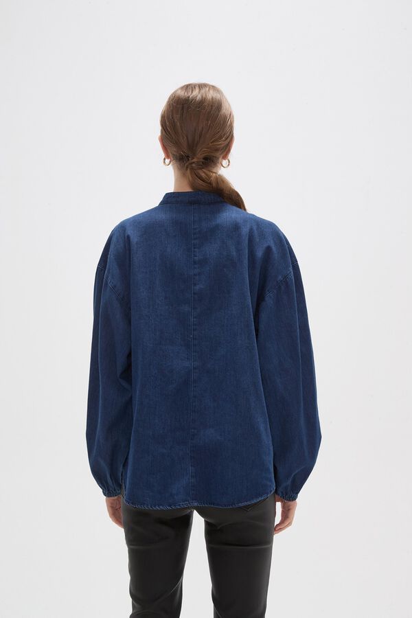 CAMISA TAREL AZUL INDIGO image number null