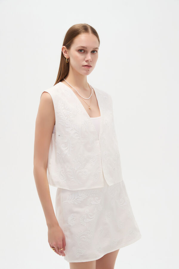 CHALECO AMALOA 70809 BLANCO image number null
