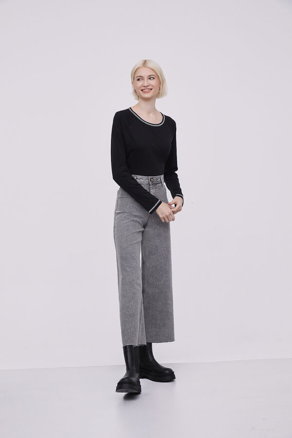 PANTALON MADELIN GRIS CLARO image number null