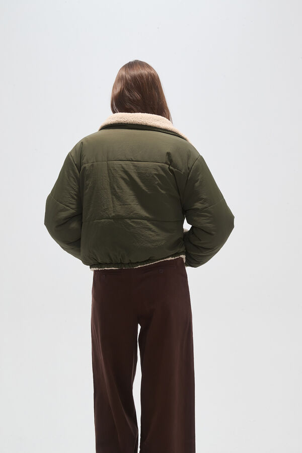 CAMPERA LUENA VERDE OLIVA OSCURO image number null