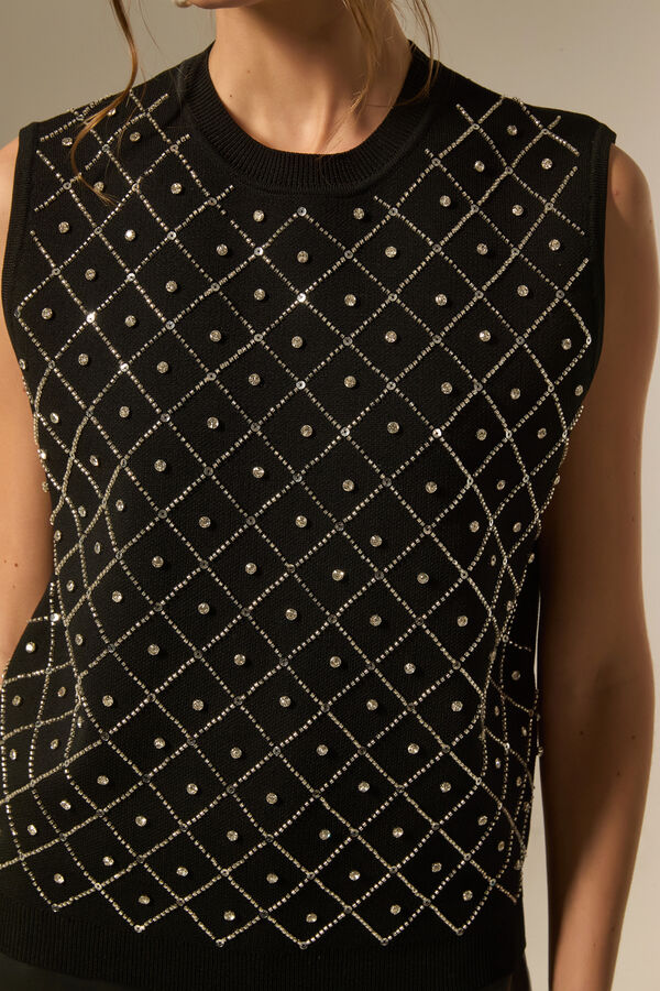 CHALECO VARISE NEGRO image number null