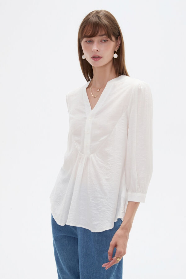 BLUSA QUREL 70607 BLANCO image number null