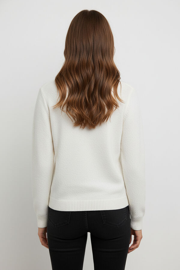 SWEATER ASPASIA MARFIL  / OFF WHITE image number null