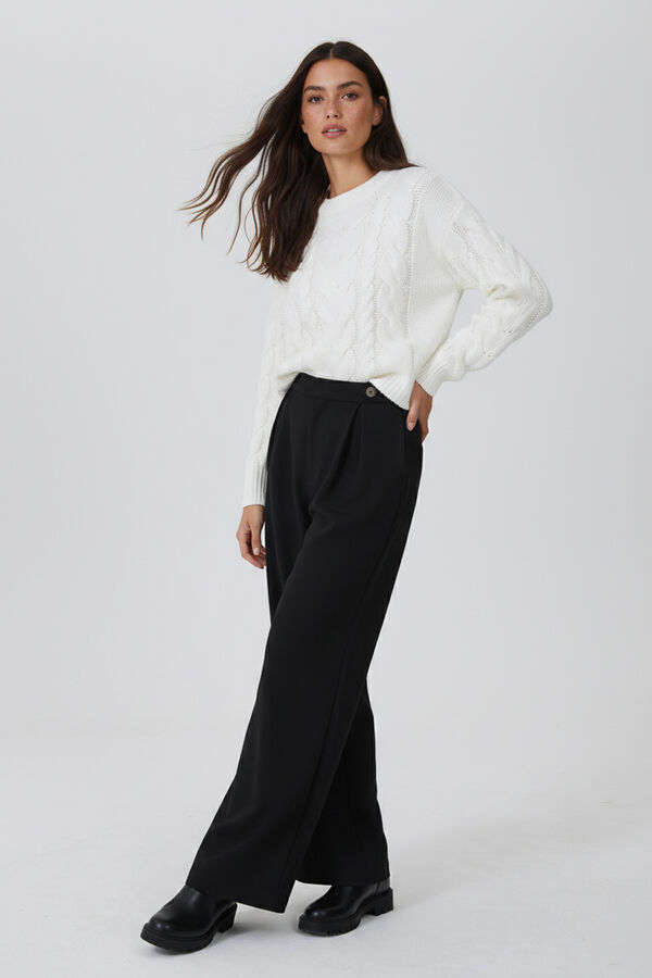 SWEATER PETZ MARFIL  / OFF WHITE image number null