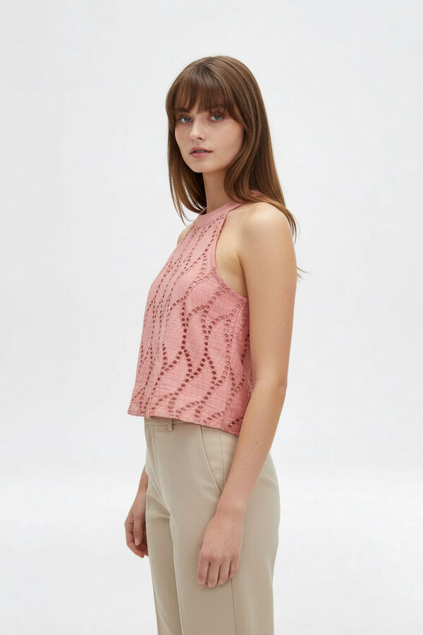 MUSCULOSA ZAMI 70809 ROSA OSCURO image number null
