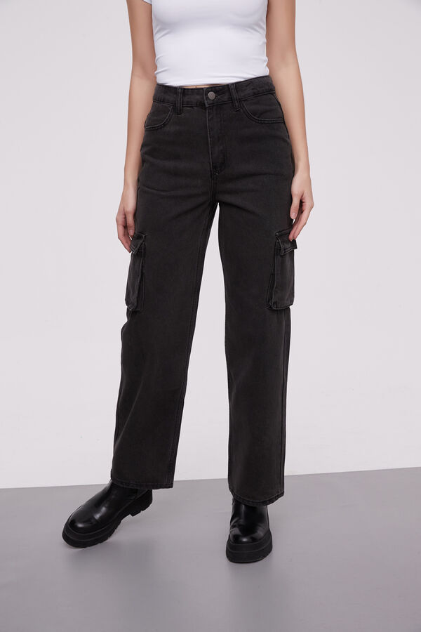 PANTALON APIS GRIS OSCURO image number null