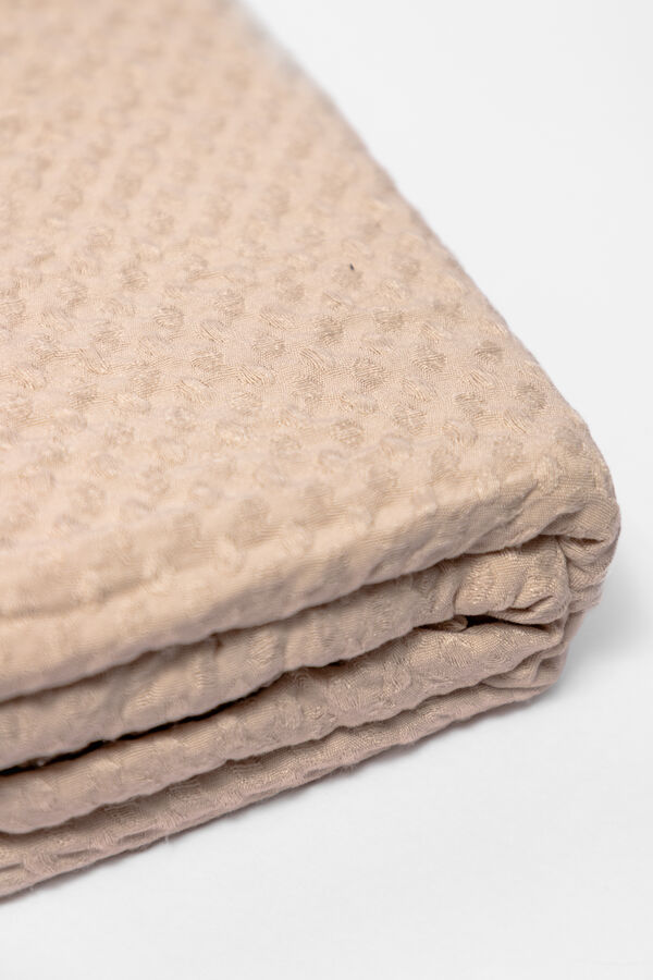 Funda  N&oacute;rdica 1 plaza Microfibra WASHED BEIGE image number null