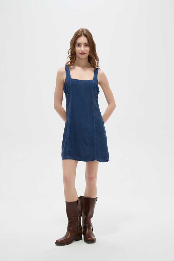 VESTIDO PACANA AZUL INDIGO image number null