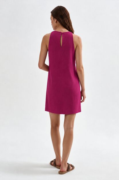 VESTIDO RISU 70809 FUCSIA OSCURO image number null
