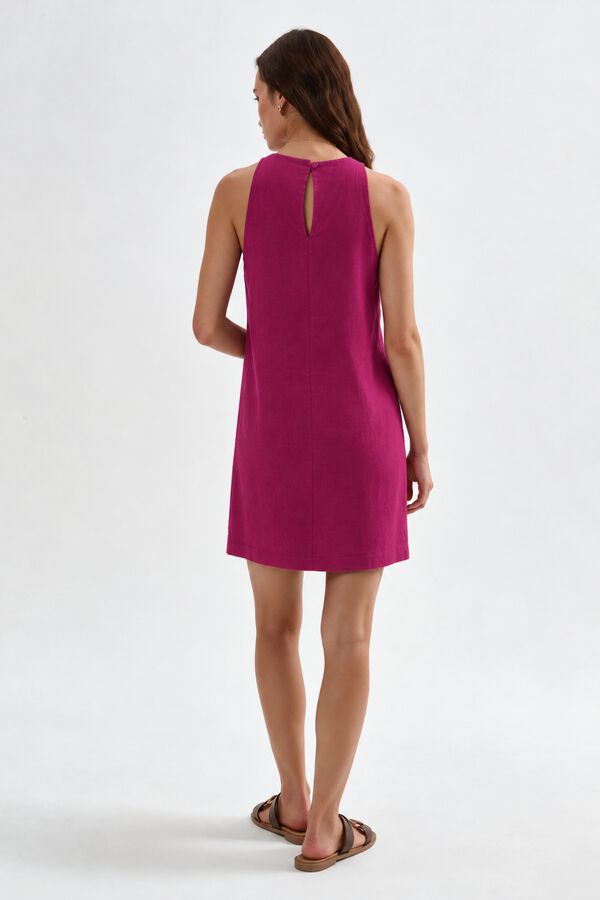 VESTIDO RISU 70809 FUCSIA OSCURO image number null