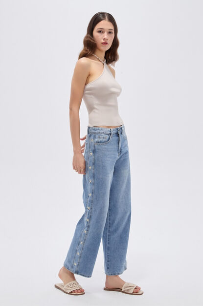 PANTALON ZILO 70607 AZUL MEDIO image number null