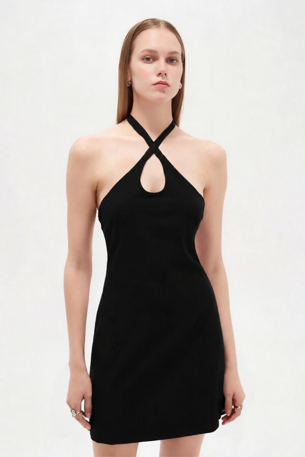 VESTIDO FUSAE 70809 NEGRO image number null