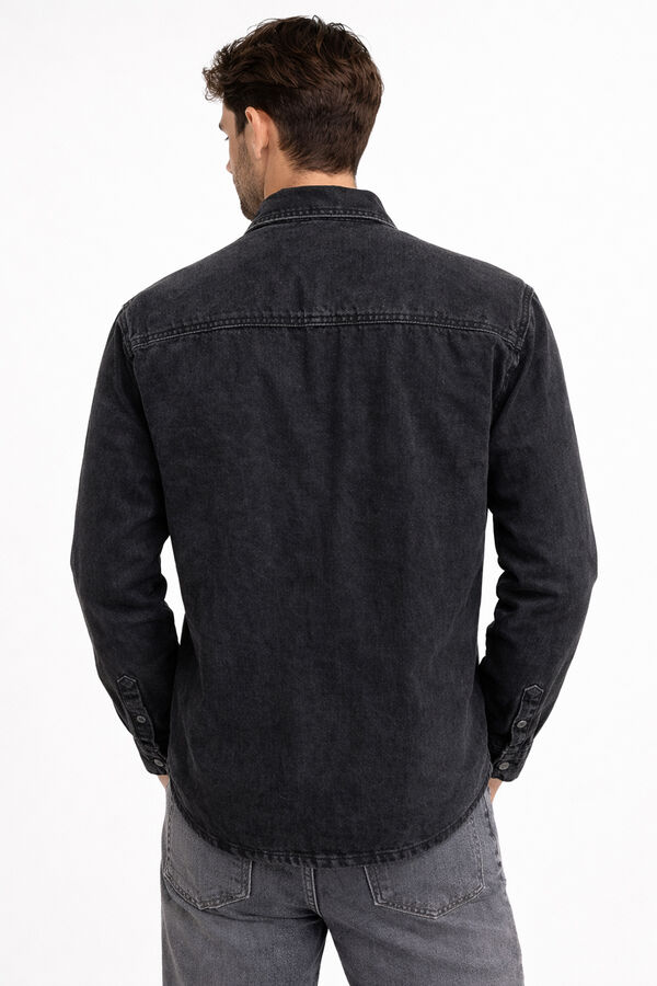 CAMISA XANO GRIS OSCURO image number null