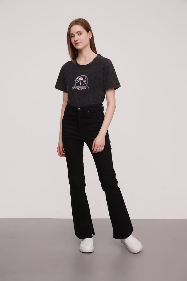 PANTALON ALAMEDAS NEGRO image number null