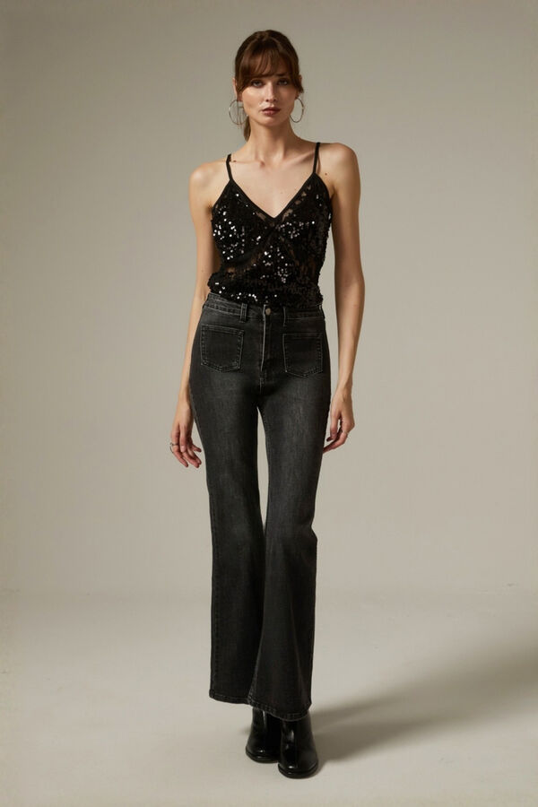 PANTALON ZAIREL 70607 GRIS OSCURO image number null
