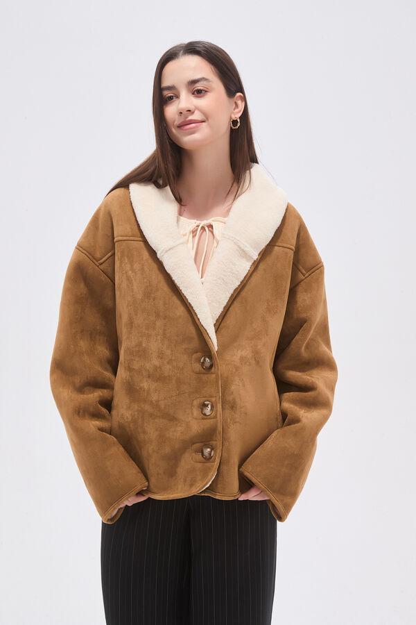 CHAQUETA KIRONE CAMEL image number null
