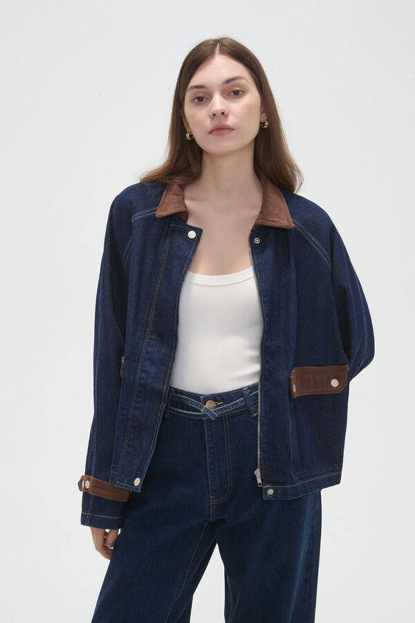 CAMPERA COZI AZUL OSCURO image number null