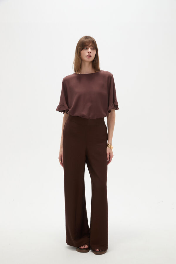 PANTALON DILNA 70607 CHOCOLATE image number null