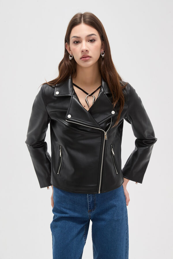 CAMPERA CLIFTON NEGRO image number null