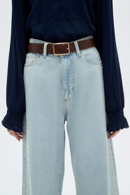 PANTALON PANO 70607 CELESTE GRISACEO image number null