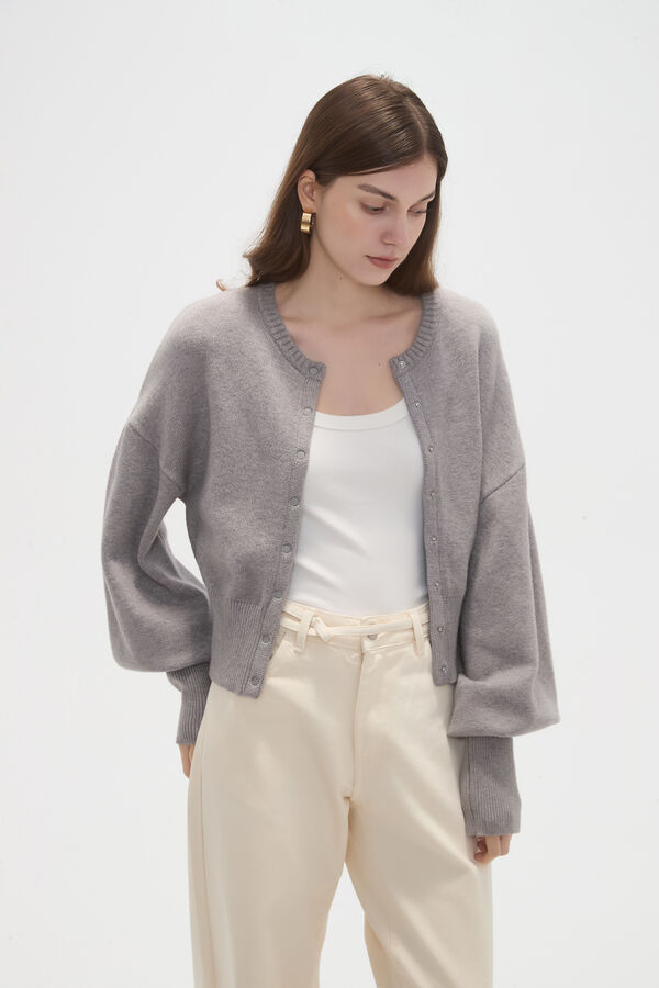 SACO ABBIE GRIS OSCURO image number null
