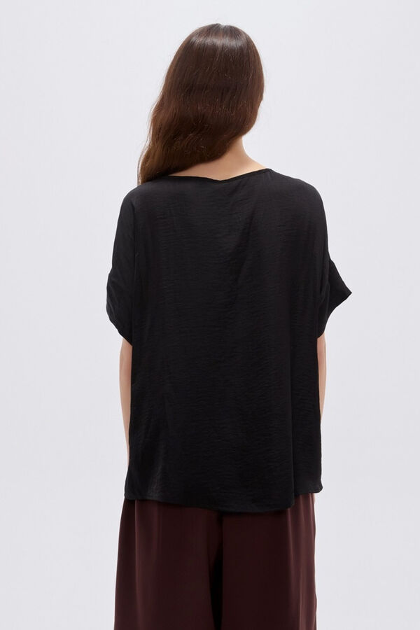 BLUSA BUREI 70809 NEGRO image number null